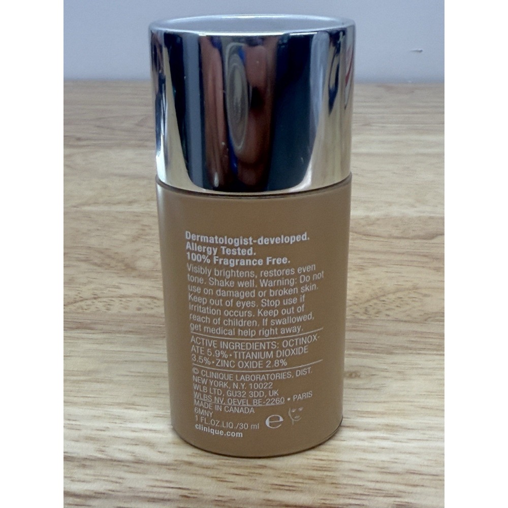 Clinique even better makeup broad spectrum spf 15 WN 80 1oz/30ml NWOB - Picture 2 of 5